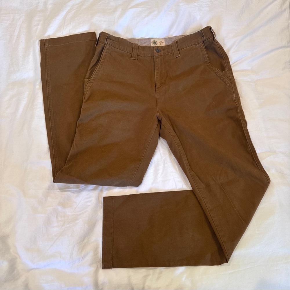 The Territory Ahead Men's Earthy Brown Chinos EUC